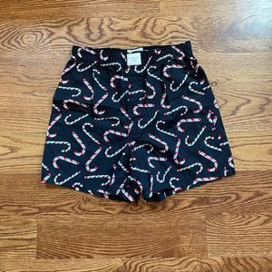 American eagle candy cane black boxers